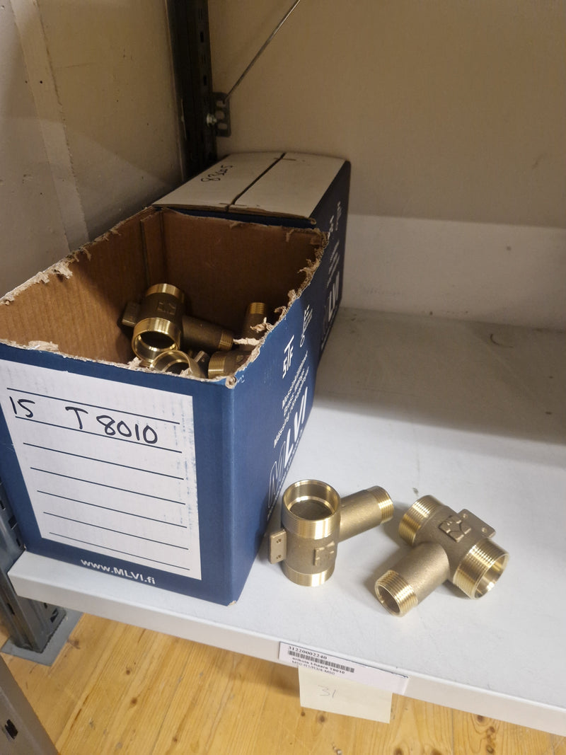 Brass Fittings Lot 14,000+ pcs | Messinkiosat Iso Erä | Jakotec | TA Hydronics (IMI) | Onnline, Merikarvian LVI-Tuote (MLVI) | Oras
