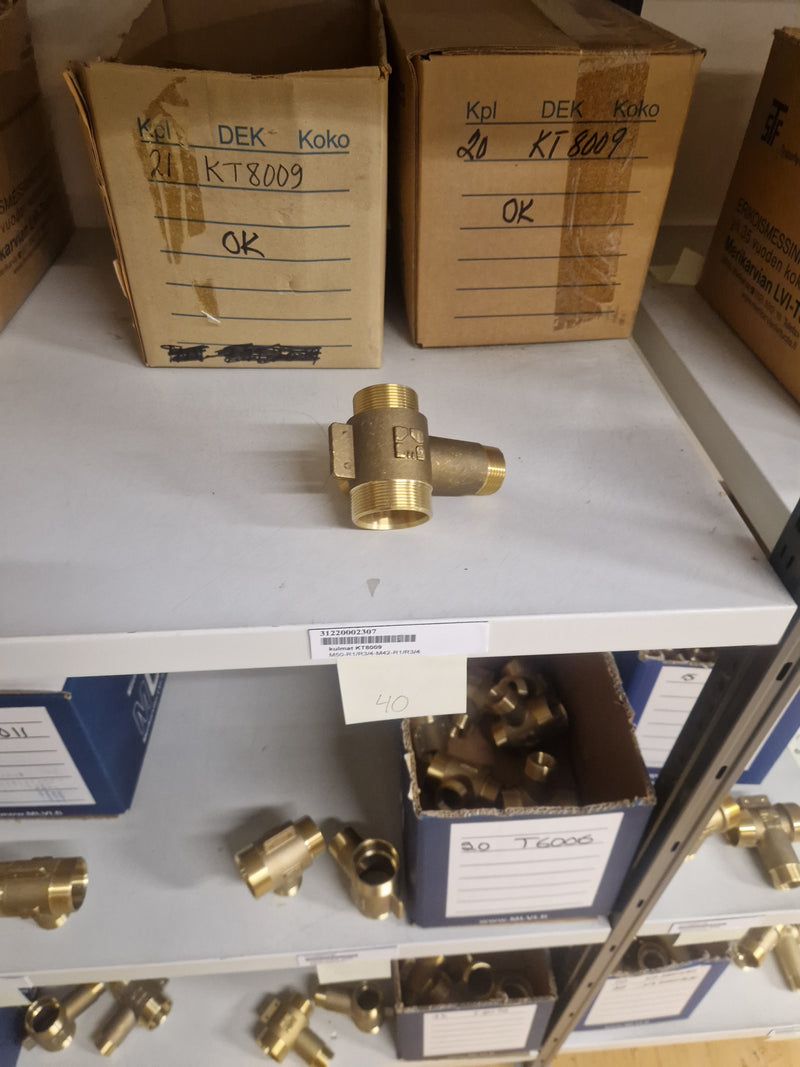 Brass Fittings Lot 14,000+ pcs | Messinkiosat Iso Erä | Jakotec | TA Hydronics (IMI) | Onnline, Merikarvian LVI-Tuote (MLVI) | Oras