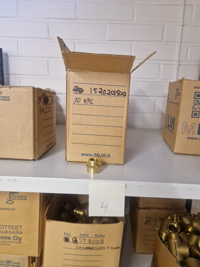 Brass Fittings Lot 14,000+ pcs | Messinkiosat Iso Erä | Jakotec | TA Hydronics (IMI) | Onnline, Merikarvian LVI-Tuote (MLVI) | Oras