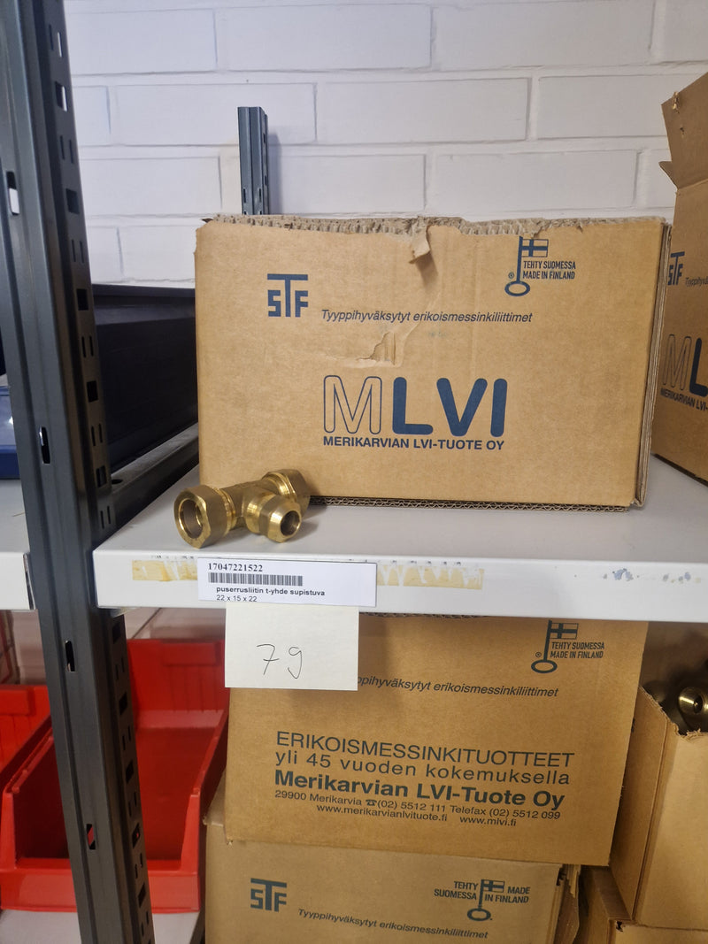 Brass Fittings Lot 14,000+ pcs | Messinkiosat Iso Erä | Jakotec | TA Hydronics (IMI) | Onnline, Merikarvian LVI-Tuote (MLVI) | Oras