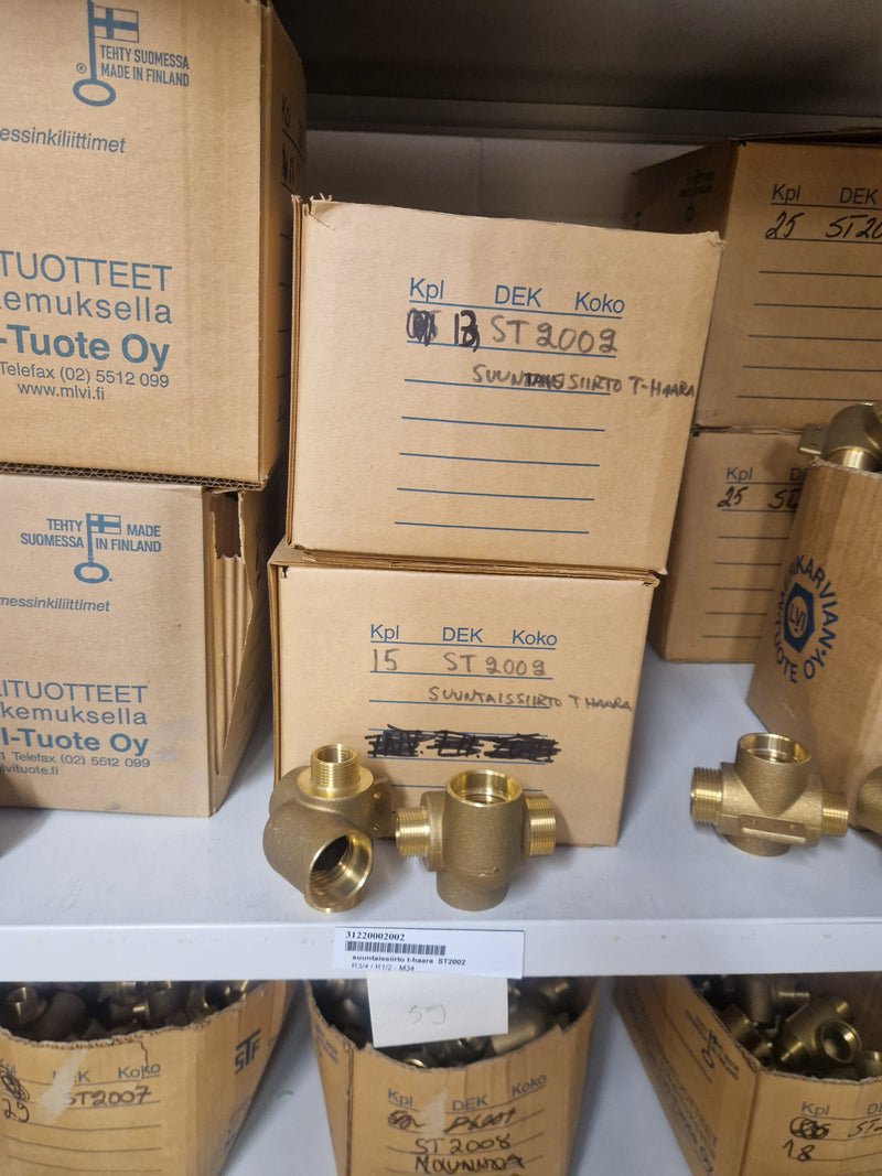 Brass Fittings Lot 14,000+ pcs | Messinkiosat Iso Erä | Jakotec | TA Hydronics (IMI) | Onnline, Merikarvian LVI-Tuote (MLVI) | Oras