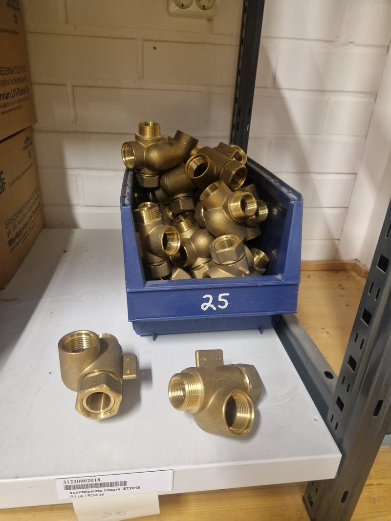 Brass Fittings Lot 14,000+ pcs | Messinkiosat Iso Erä | Jakotec | TA Hydronics (IMI) | Onnline, Merikarvian LVI-Tuote (MLVI) | Oras