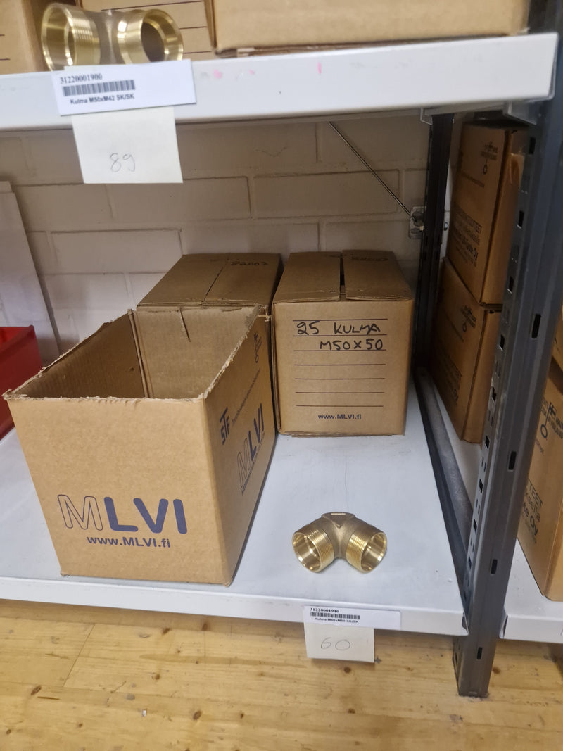 Brass Fittings Lot 14,000+ pcs | Messinkiosat Iso Erä | Jakotec | TA Hydronics (IMI) | Onnline, Merikarvian LVI-Tuote (MLVI) | Oras