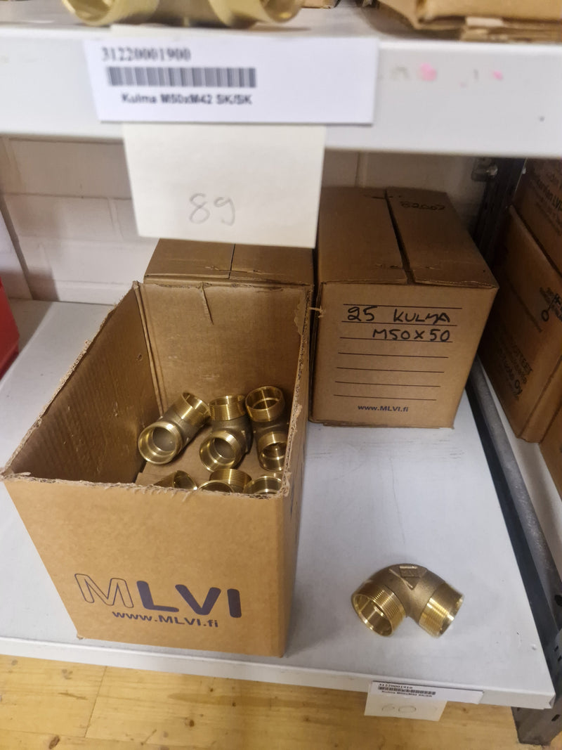 Brass Fittings Lot 14,000+ pcs | Messinkiosat Iso Erä | Jakotec | TA Hydronics (IMI) | Onnline, Merikarvian LVI-Tuote (MLVI) | Oras
