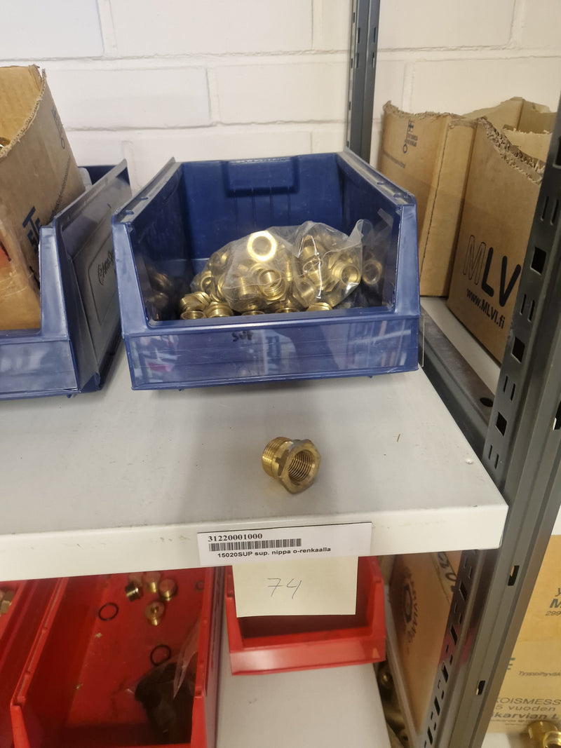 Brass Fittings Lot 14,000+ pcs | Messinkiosat Iso Erä | Jakotec | TA Hydronics (IMI) | Onnline, Merikarvian LVI-Tuote (MLVI) | Oras