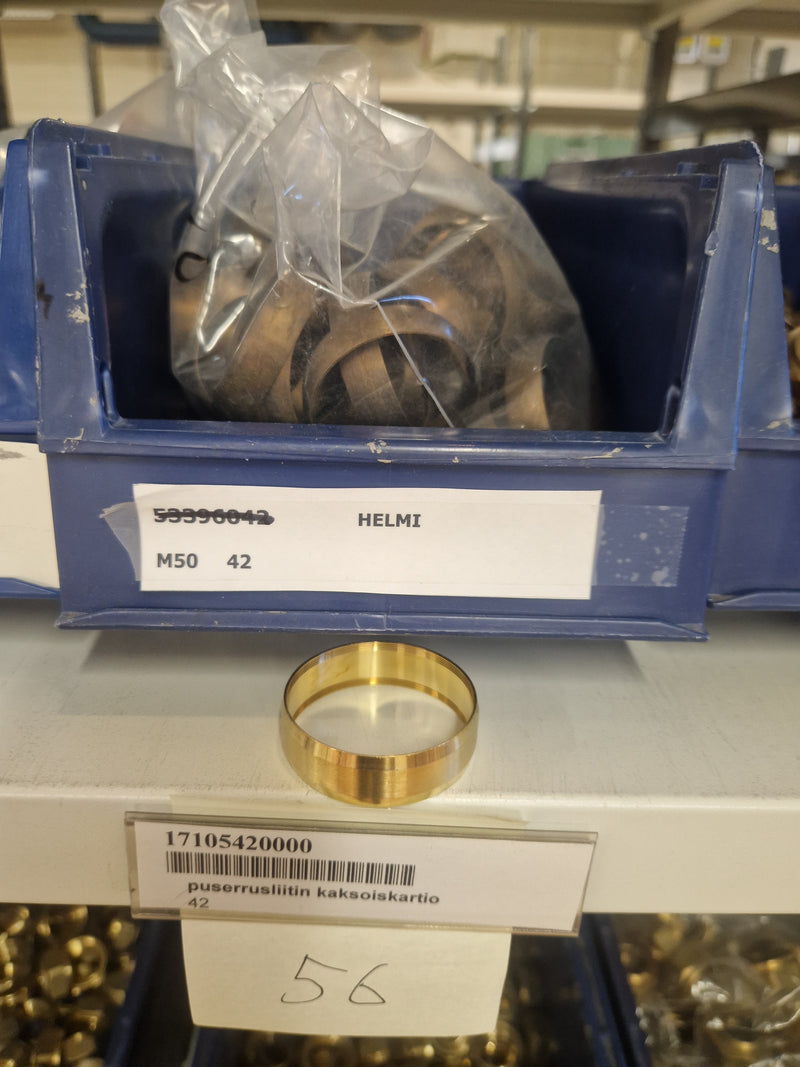 Brass Fittings Lot 14,000+ pcs | Messinkiosat Iso Erä | Jakotec | TA Hydronics (IMI) | Onnline, Merikarvian LVI-Tuote (MLVI) | Oras