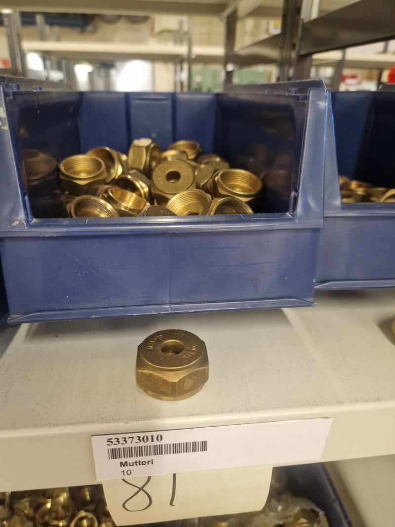Brass Fittings Lot 14,000+ pcs | Messinkiosat Iso Erä | Jakotec | TA Hydronics (IMI) | Onnline, Merikarvian LVI-Tuote (MLVI) | Oras