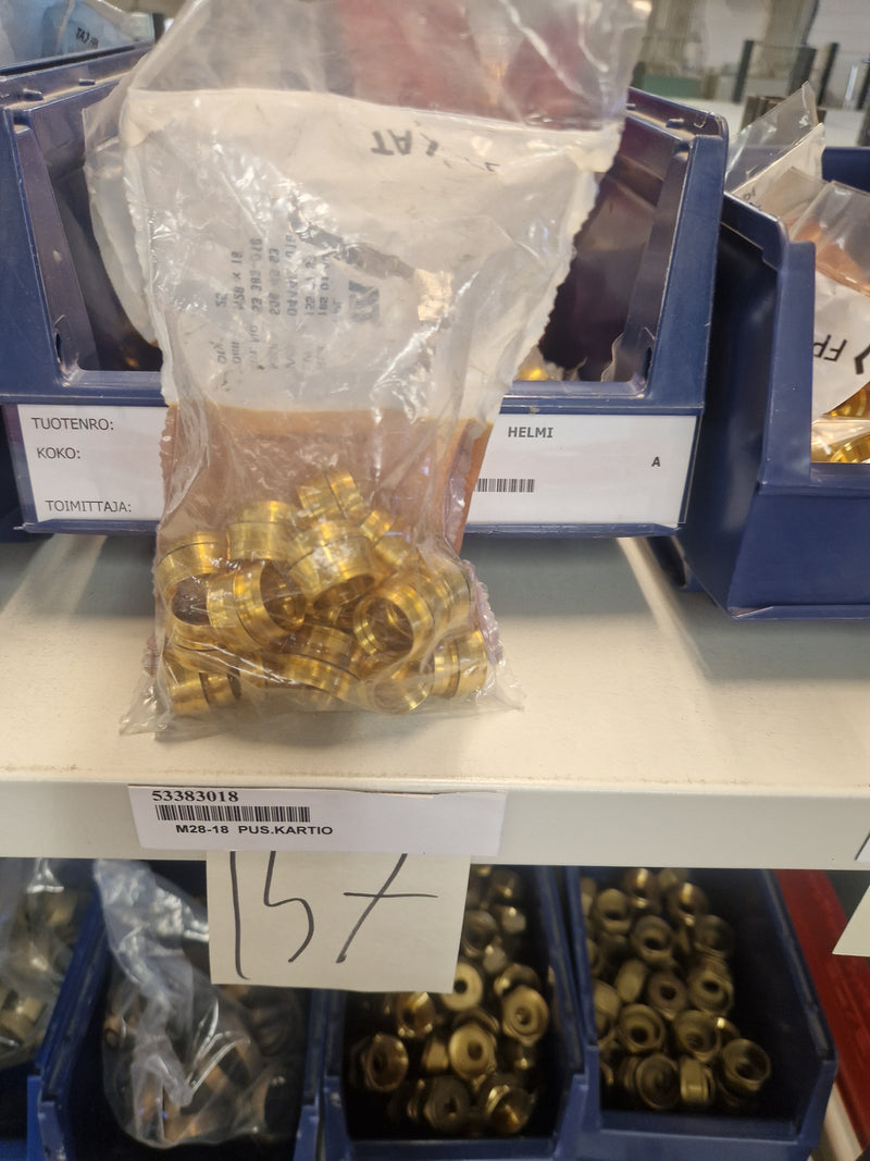 Brass Fittings Lot 14,000+ pcs | Messinkiosat Iso Erä | Jakotec | TA Hydronics (IMI) | Onnline, Merikarvian LVI-Tuote (MLVI) | Oras