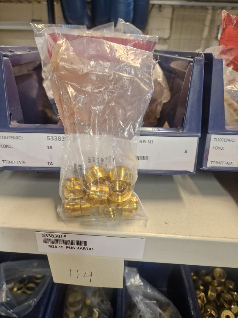 Brass Fittings Lot 14,000+ pcs | Messinkiosat Iso Erä | Jakotec | TA Hydronics (IMI) | Onnline, Merikarvian LVI-Tuote (MLVI) | Oras