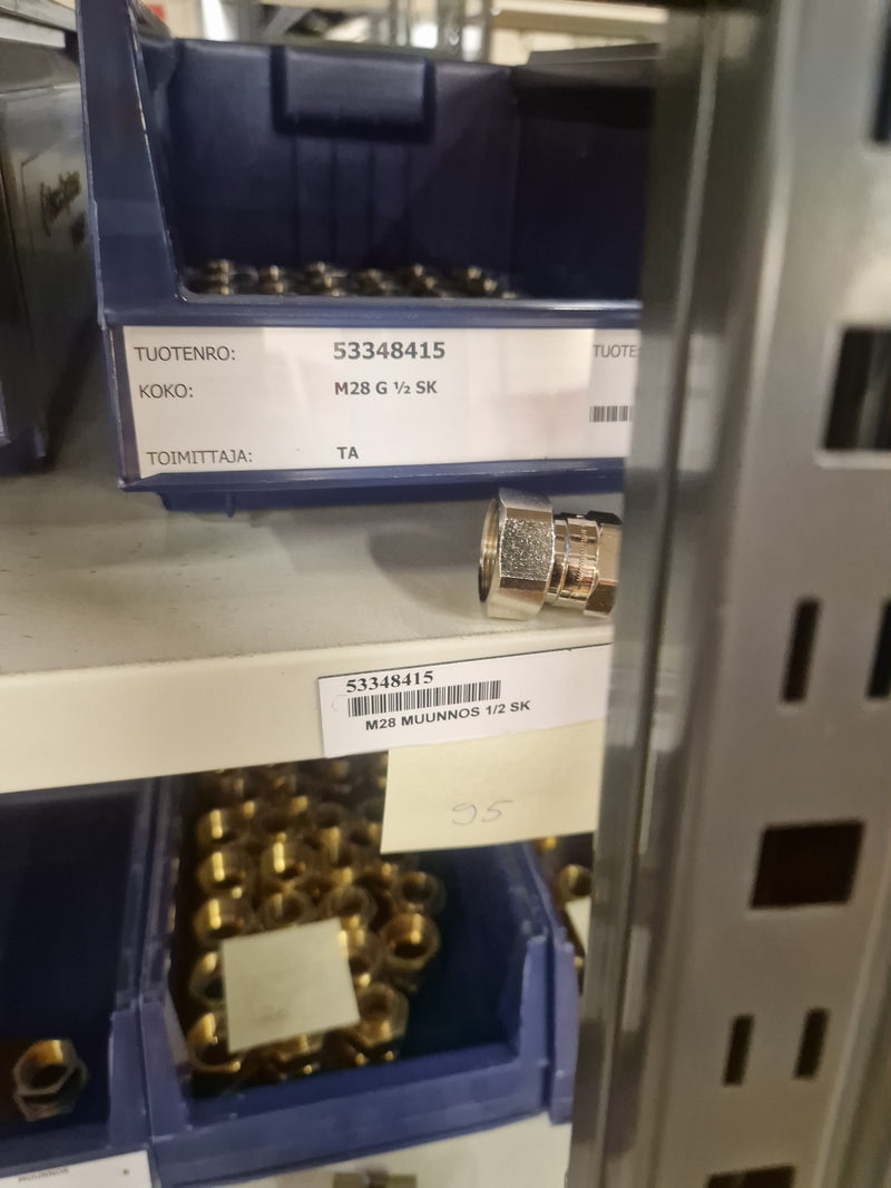 Brass Fittings Lot 14,000+ pcs | Messinkiosat Iso Erä | Jakotec | TA Hydronics (IMI) | Onnline, Merikarvian LVI-Tuote (MLVI) | Oras