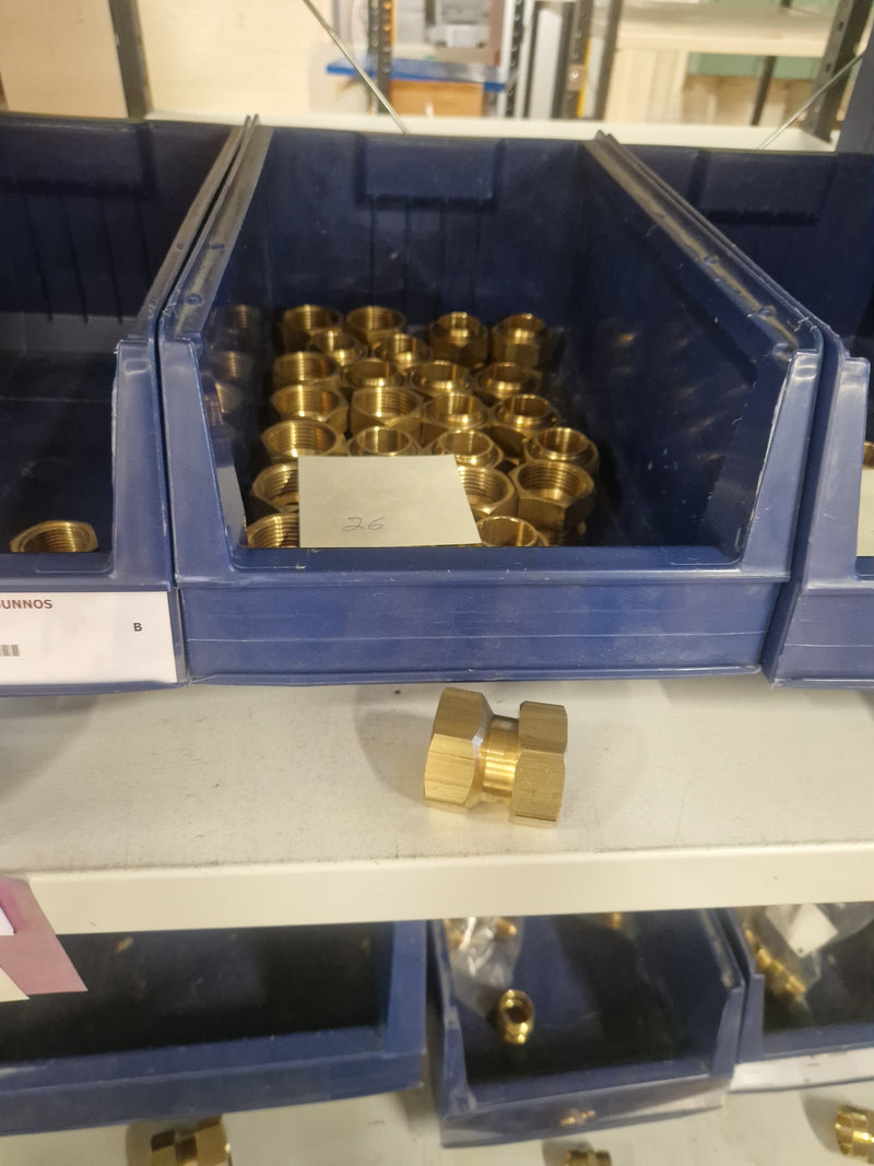 Brass Fittings Lot 14,000+ pcs | Messinkiosat Iso Erä | Jakotec | TA Hydronics (IMI) | Onnline, Merikarvian LVI-Tuote (MLVI) | Oras