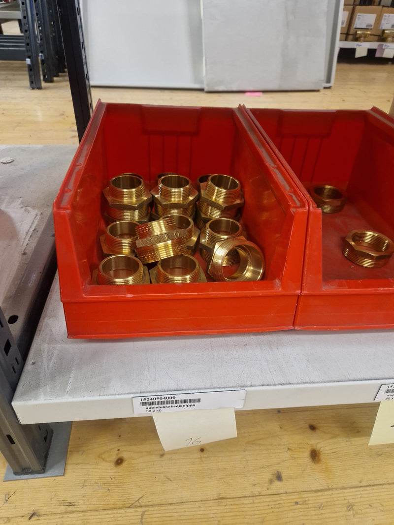 Brass Fittings Lot 14,000+ pcs | Messinkiosat Iso Erä | Jakotec | TA Hydronics (IMI) | Onnline, Merikarvian LVI-Tuote (MLVI) | Oras