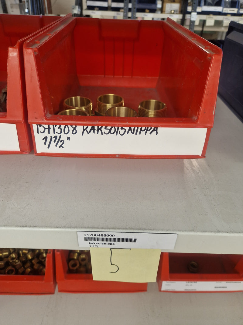 Brass Fittings Lot 14,000+ pcs | Messinkiosat Iso Erä | Jakotec | TA Hydronics (IMI) | Onnline, Merikarvian LVI-Tuote (MLVI) | Oras