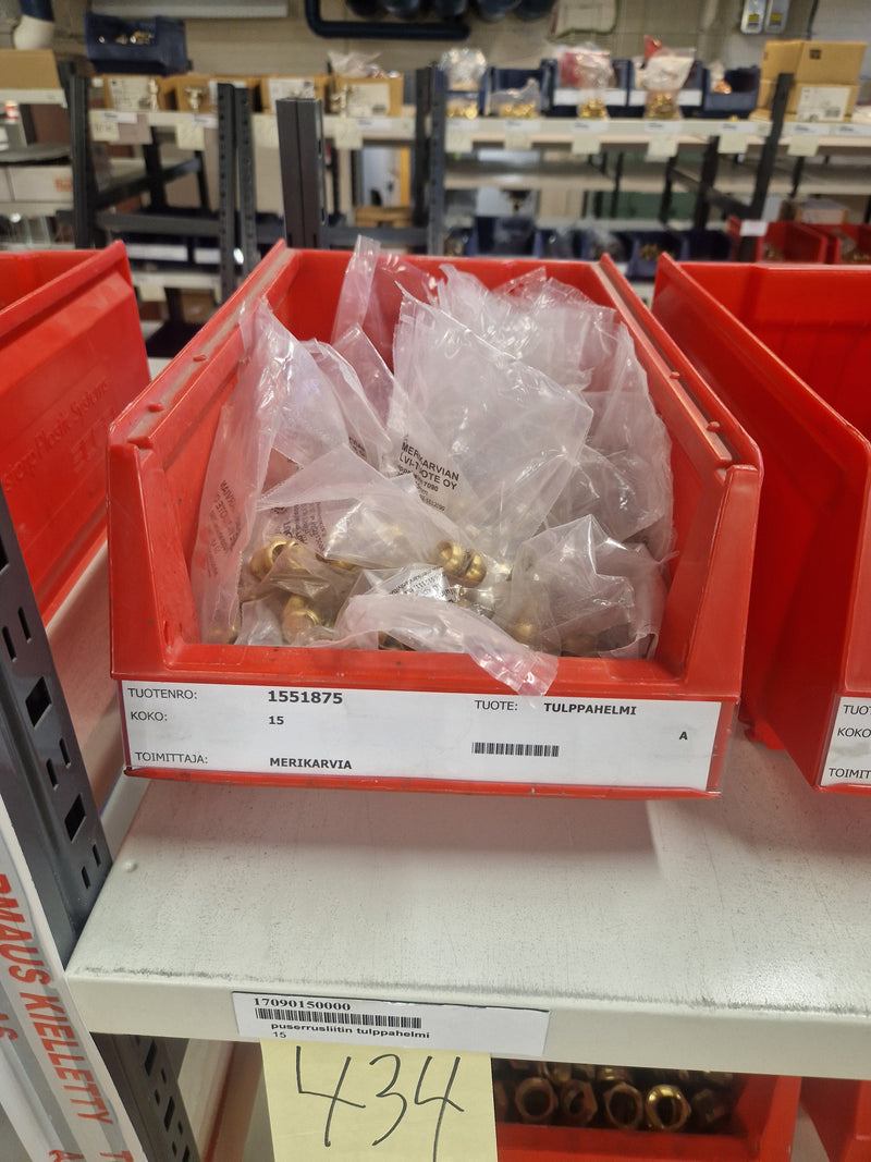 Brass Fittings Lot 14,000+ pcs | Messinkiosat Iso Erä | Jakotec | TA Hydronics (IMI) | Onnline, Merikarvian LVI-Tuote (MLVI) | Oras