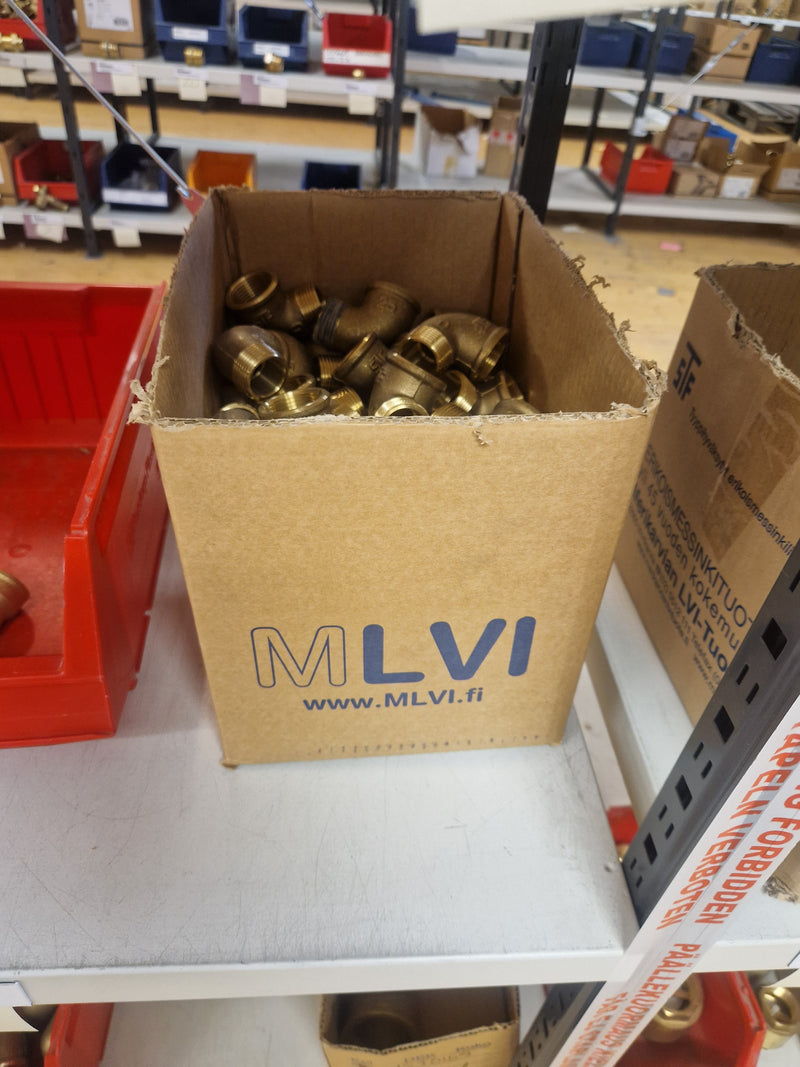 Brass Fittings Lot 14,000+ pcs | Messinkiosat Iso Erä | Jakotec | TA Hydronics (IMI) | Onnline, Merikarvian LVI-Tuote (MLVI) | Oras