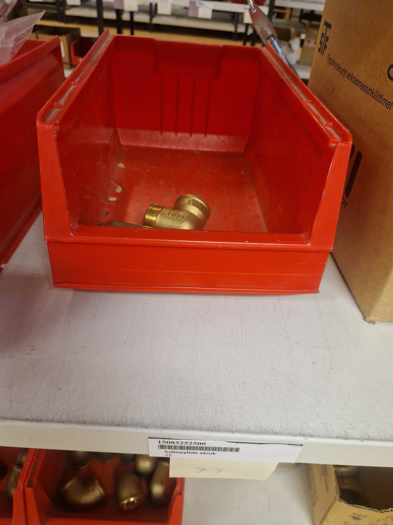 Brass Fittings Lot 14,000+ pcs | Messinkiosat Iso Erä | Jakotec | TA Hydronics (IMI) | Onnline, Merikarvian LVI-Tuote (MLVI) | Oras