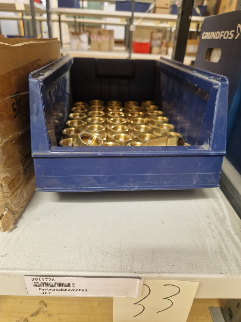 Brass Fittings Lot 14,000+ pcs | Messinkiosat Iso Erä | Jakotec | TA Hydronics (IMI) | Onnline, Merikarvian LVI-Tuote (MLVI) | Oras