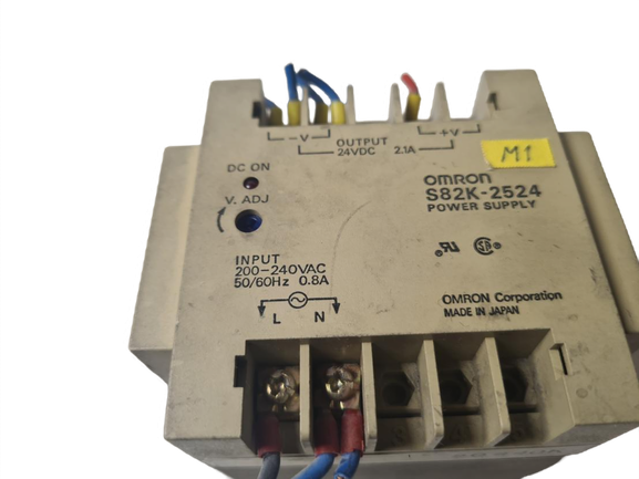 Omron S82K-2524 Power Supply 24VDC 2.1A