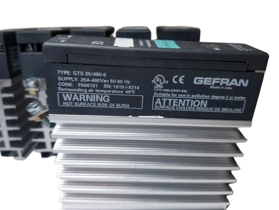 Gefran GTS 25A/480-0 VAC AC1 50/60 Hz