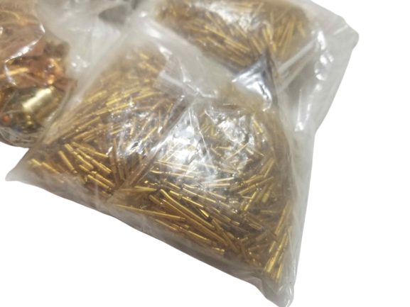 1lbs (.5kg) Of Scrap Gold Pins And Parts Plated Gold