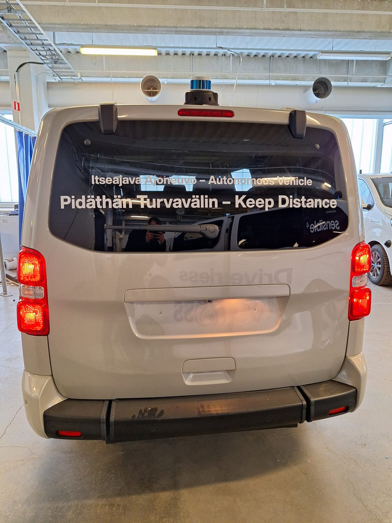 Remotely Controlled Self-Driving Autonomous Vehicle Toyota Proace 2020 Van Robotic car - ASK FOR QUOTE