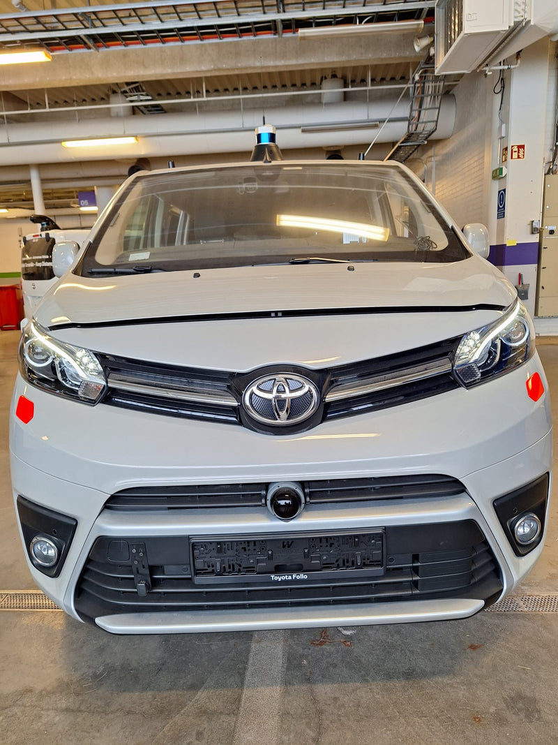 Remotely Controlled Self-Driving Autonomous Vehicle Toyota Proace 2020 Van Robotic car - ASK FOR QUOTE