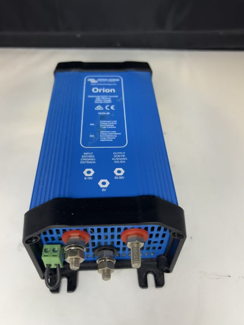 Victron Orion 12/24-20 DC-DC Converter 480W IP20 P/N ORI122420020 SN HQ2217QDTVG