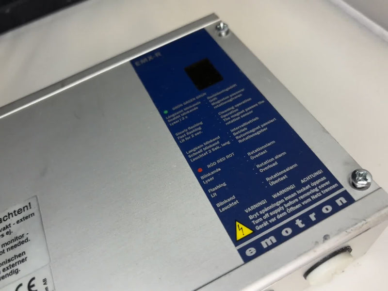Emotion AB EMX-R 25S Soft Starter Controller V:R2 230VAC P/N 01-2174-11 Used