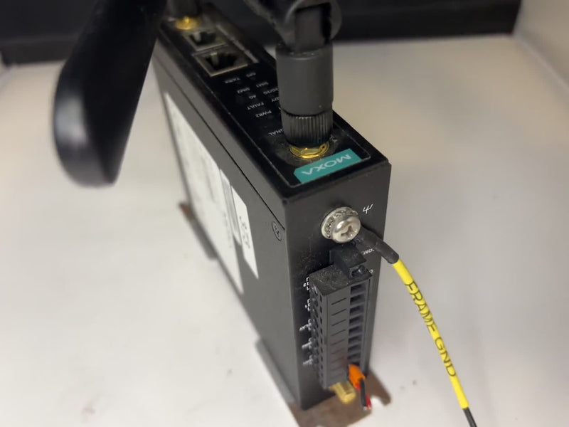 Moxa OnCell G3150A-LTE-EU 4G LTE Cellular Gateway S/N TBBCB1025957 Unit 373