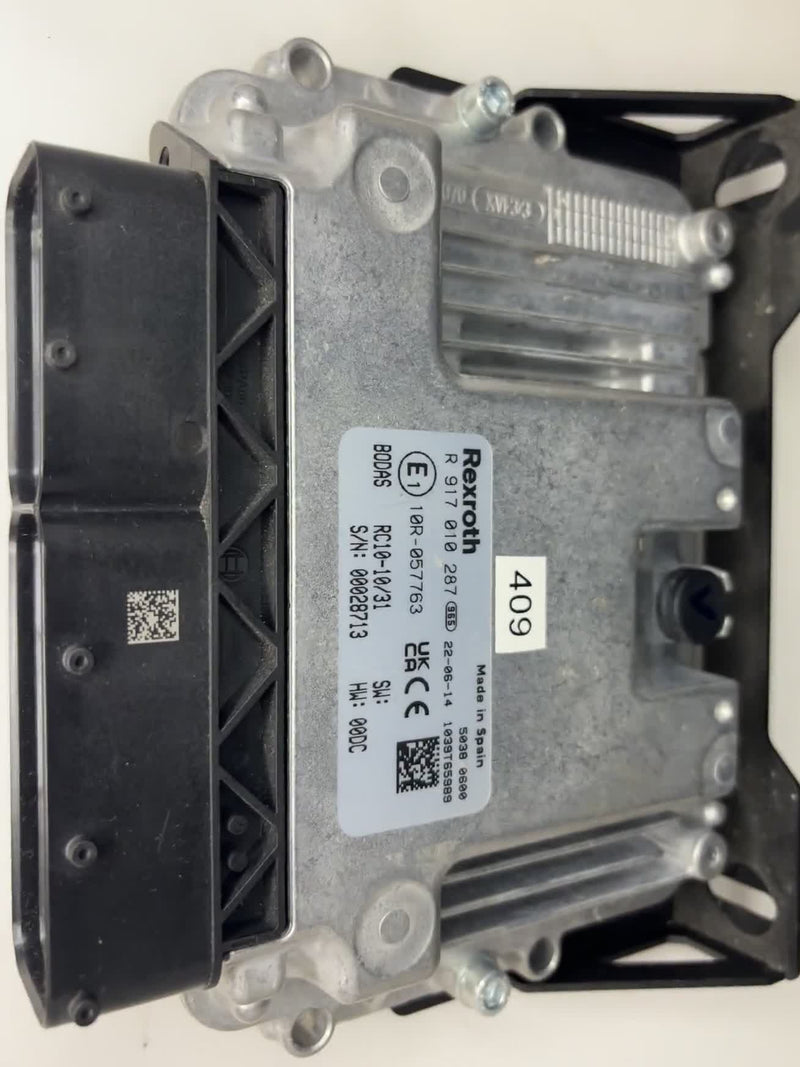 Bosch Rexroth BODAS RC10-10/31 Mobile Controller R917010287 S/N 00028713 Unit 409