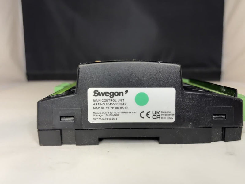 Swegon Main Control Unit ART 80455001/042 MAC 00:12:7C:06:D5:05 CE UKCA Used