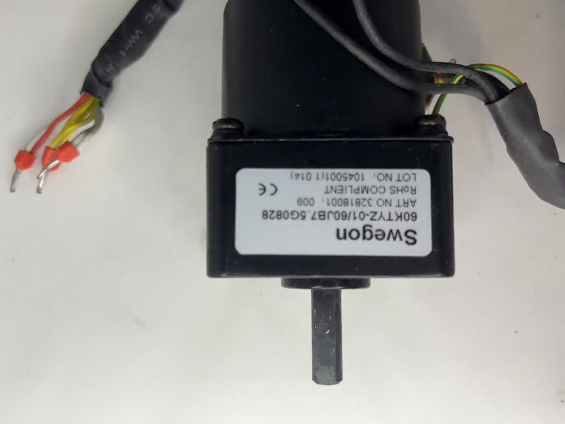Swegon 60KTYZ-01 60JB7.5G0828 Synchronous Gear Motor ART 32818001 RoHS CE Used
