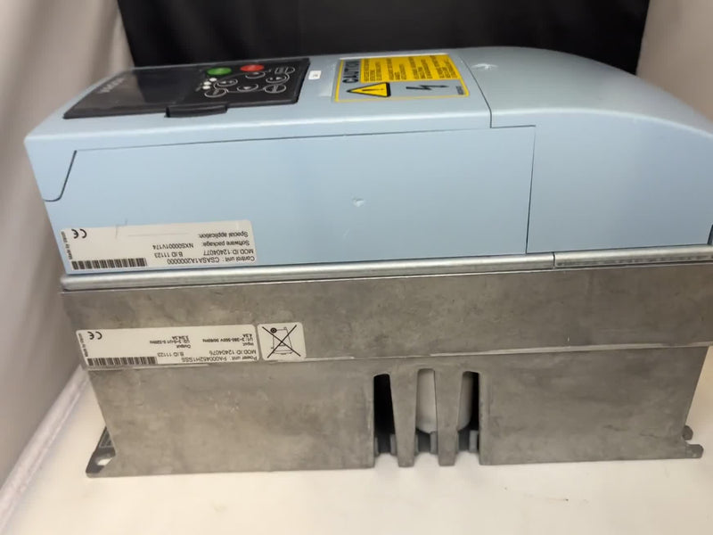 Vacon NXS VFD NXS00045A2H1SSS 380-500V 4.3A S/N 12404075 IP21 Used — Unit 1
