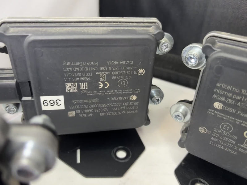 Continental ARS4 ADAS Radar Sensor Lot of 5 Units #367 368 370 371 Used Bundle