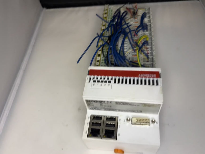 Beckhoff CX5010-0112 Embedded PC HW 3.4 S/N 5622 Windows CE 6.0 24VDC Used