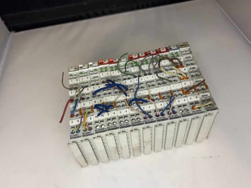 Beckhoff KL I/O Terminal Module Set 11pcs KL5001 KL9100 KL2134 KL4004 KL9010