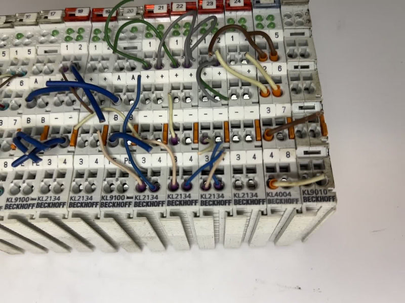 Beckhoff KL I/O Terminal Module Set 11pcs KL5001 KL9100 KL2134 KL4004 KL9010