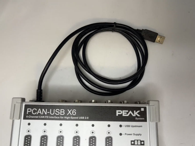 PEAK System PCAN-USB X6 6-Channel CAN FD Interface USB 2.0 High-Speed Used