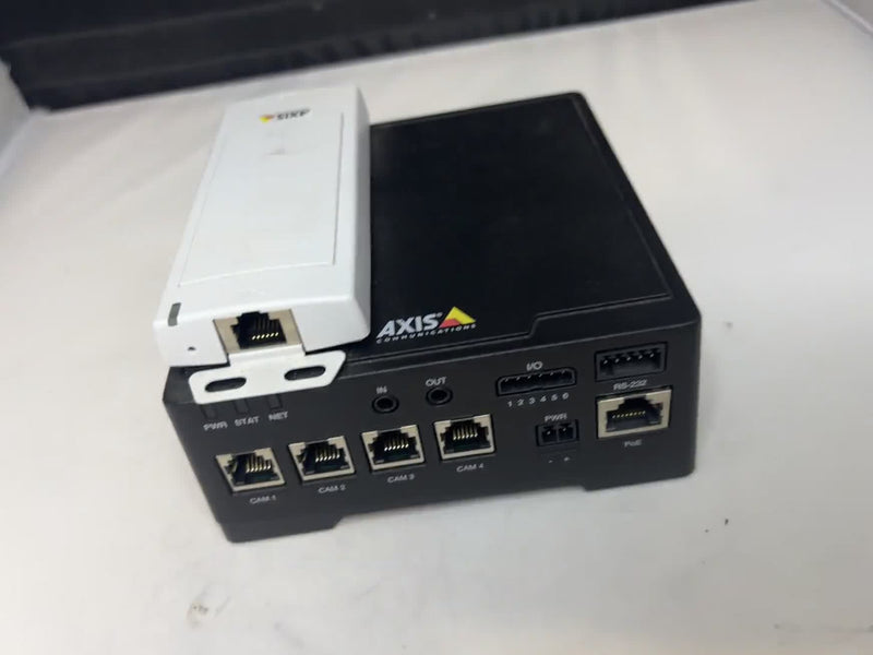Axis F44 Dual Audio Input P/N 0936-001-02 PoE Network S/N B8A44F4FE6BF