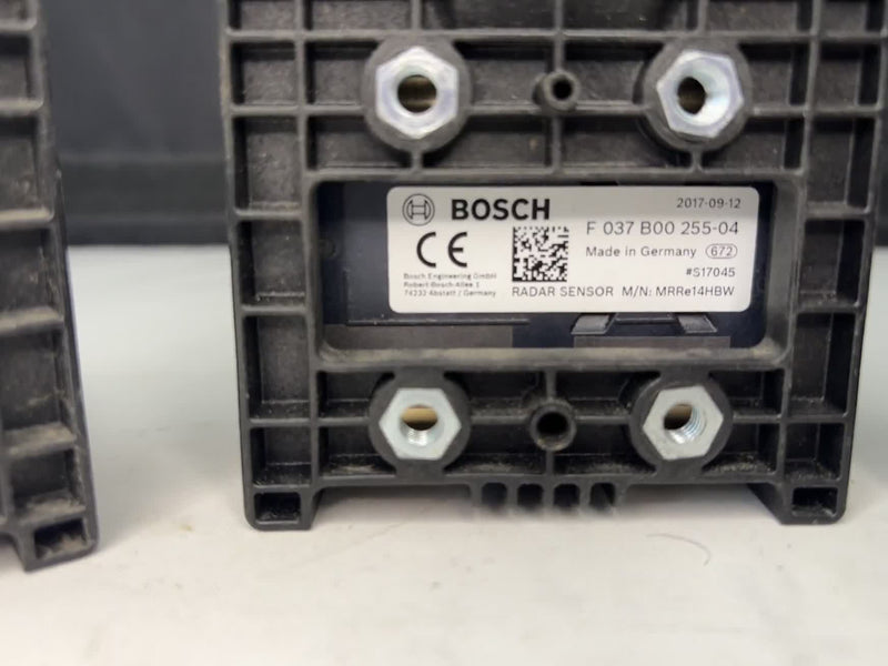 Bosch MRRe14HBW Radar Sensor F037B00255-04 Autonomous Vehicle ADAS 2017