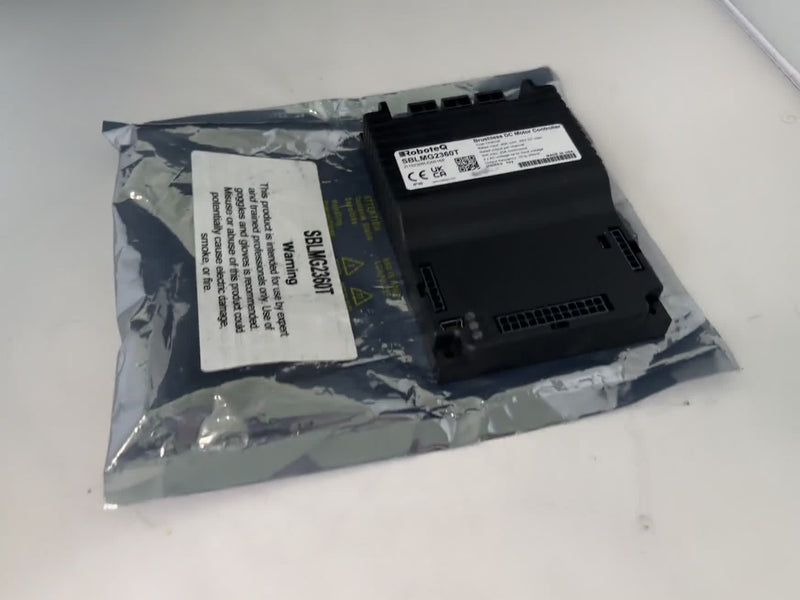 RoboteQ SBLMG2360T Dual-Ch Brushless DC Motor Controller 60V 30A HWREV102