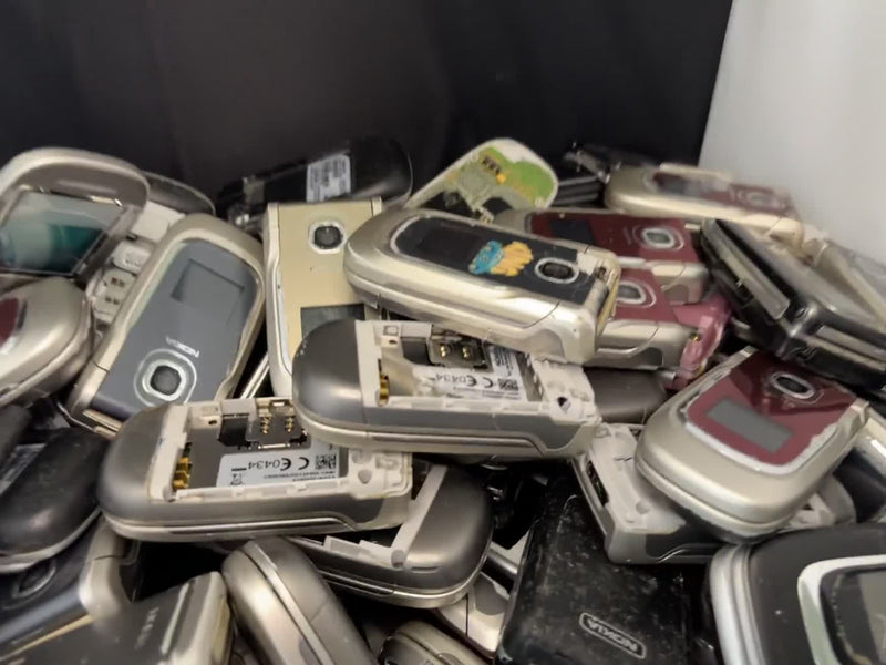 Nokia Mixed Vintage Mobile Phones Lot - For Parts, Repair & Scrap - Wholesale