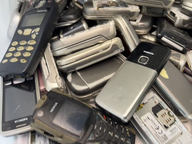 Nokia Mixed Vintage Mobile Phones Lot - For Parts, Repair & Scrap - Wholesale