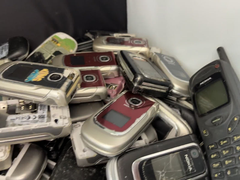 Nokia Mixed Vintage Mobile Phones Lot - For Parts, Repair & Scrap - Wholesale