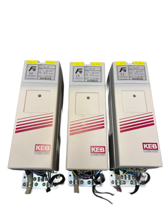 1x KEB Combivert F4 07.F4.C3D-1280/1.4 VFD Drive 0.75kW 200-240V 1-Phase Inverter