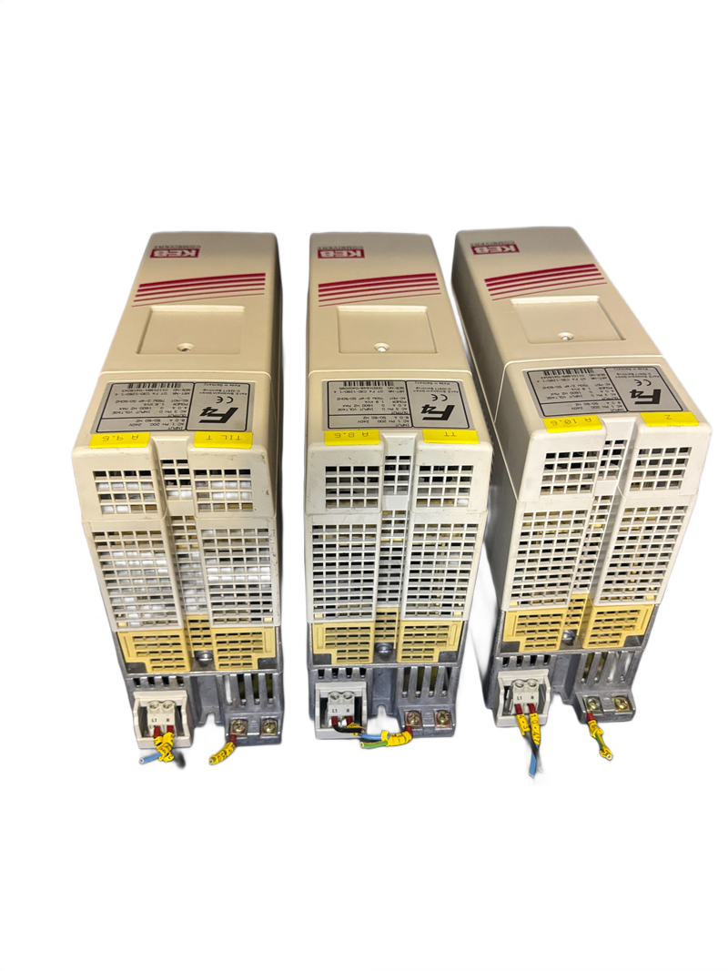 1x KEB COMBIVERT F4 Frequency Inverter 07.F4.C3D-1280/1.4 750W 1.8kVA 1-Phase