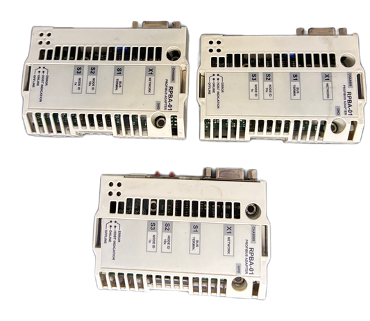 1x ABB RPBA-01 PROFIBUS DP Adapter Module ACS800 ACS550 ACH550 APPL 3.07 Used