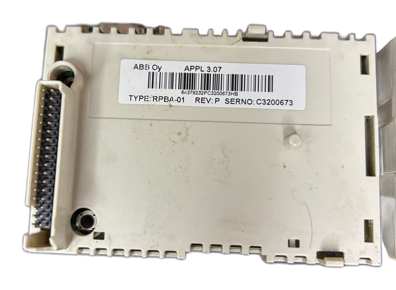 1x ABB RPBA-01 PROFIBUS DP Adapter Module ACS800 ACS550 ACH550 APPL 3.07 Used