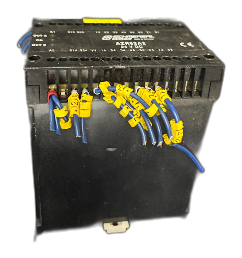 Schmersal AZR62A2 24VDC Safety Relay Output Expander Module 6 Enabling Paths