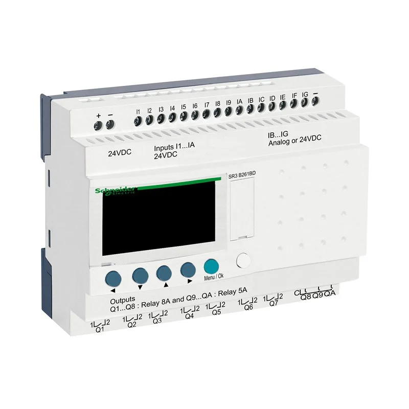 Schneider Electric SR3B261BD modular smart relay Zelio Logic SR2 SR3, 26 IO, 24V DC
